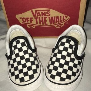Baby Checkerboard vans